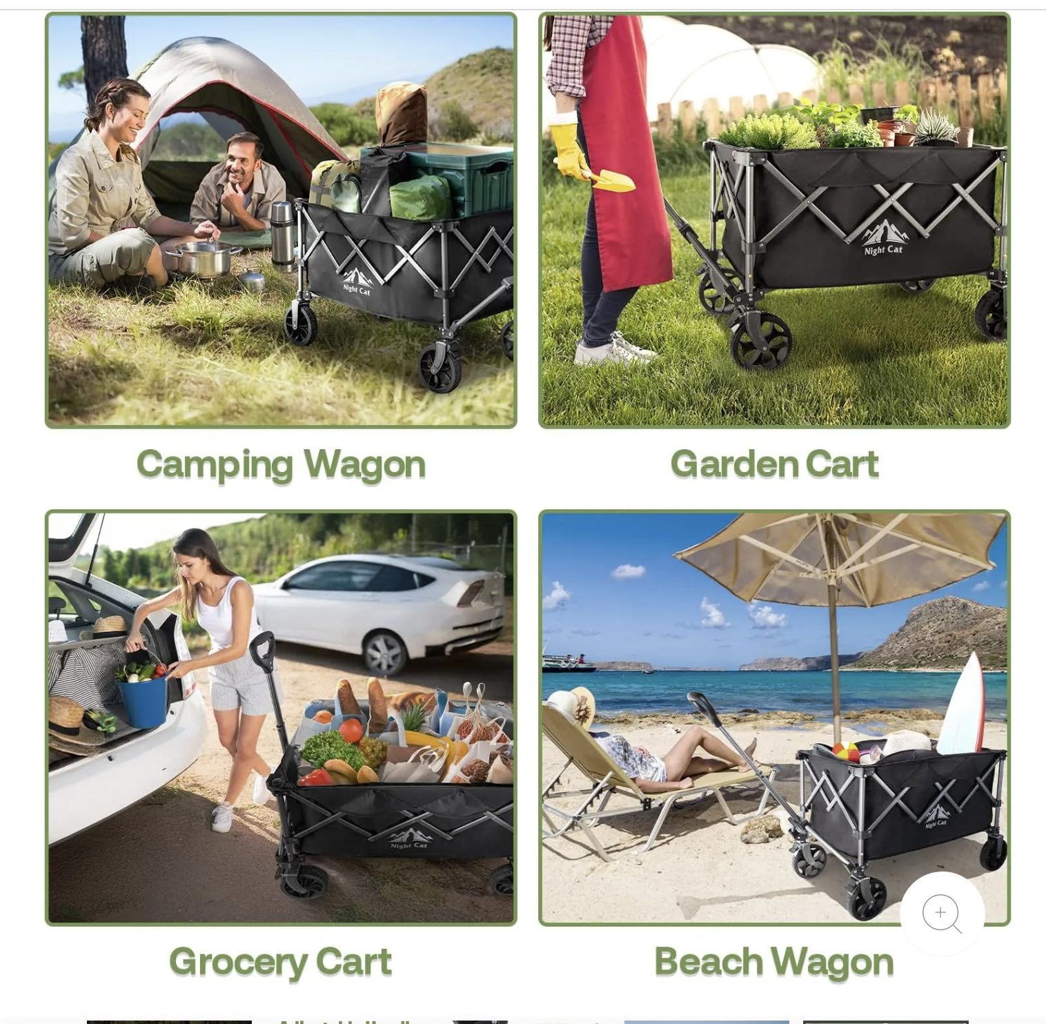 Night Cat Collapsible Camping Wagon - photo 4
