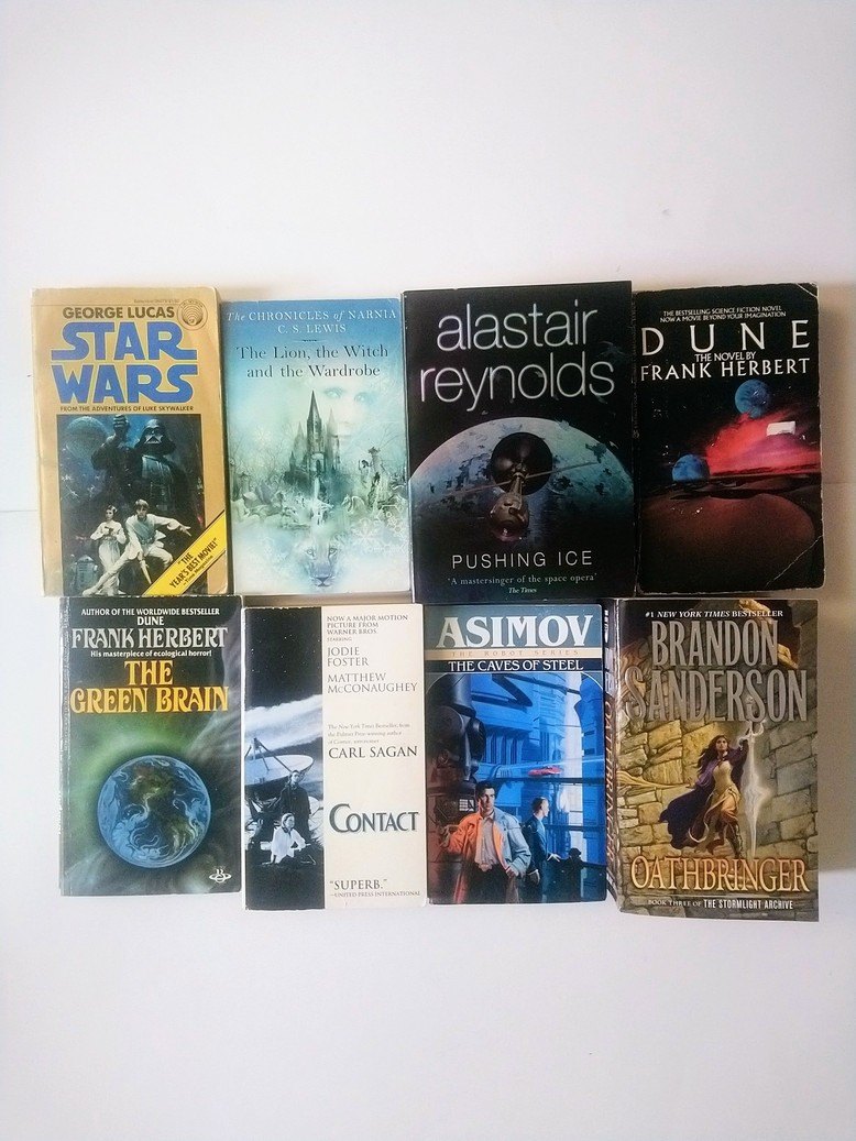 Science Fiction & Fantasy pocketbooks mix!
