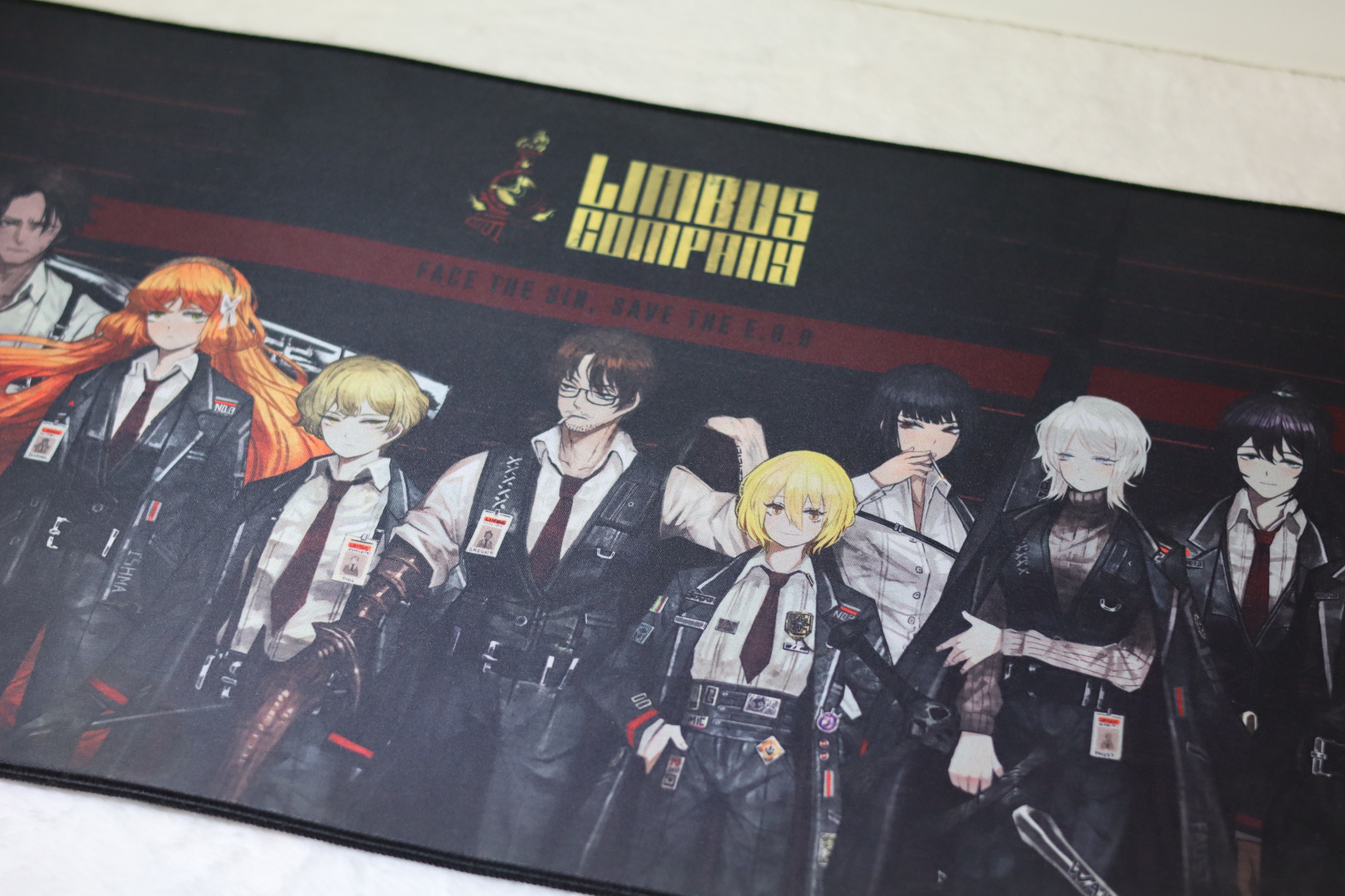 Project Moon Limbus Company Desk Mat/Extended Mouse Pad