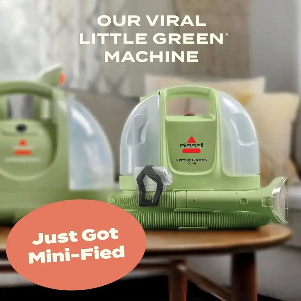 BISSELL Little Green Mini Corded Portable Carpet and Upholstery - photo 2