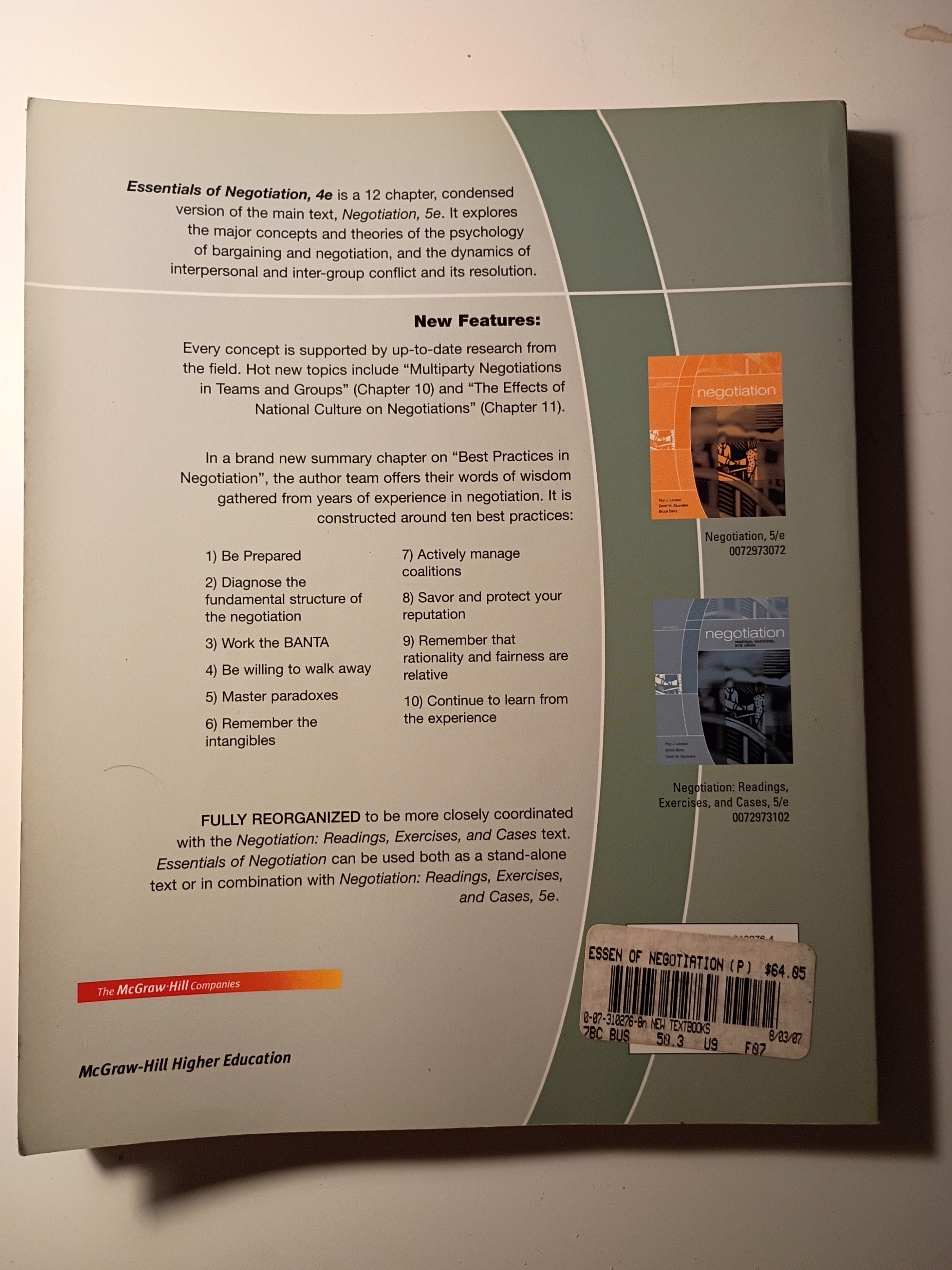 essentials of negotiation - photo 2