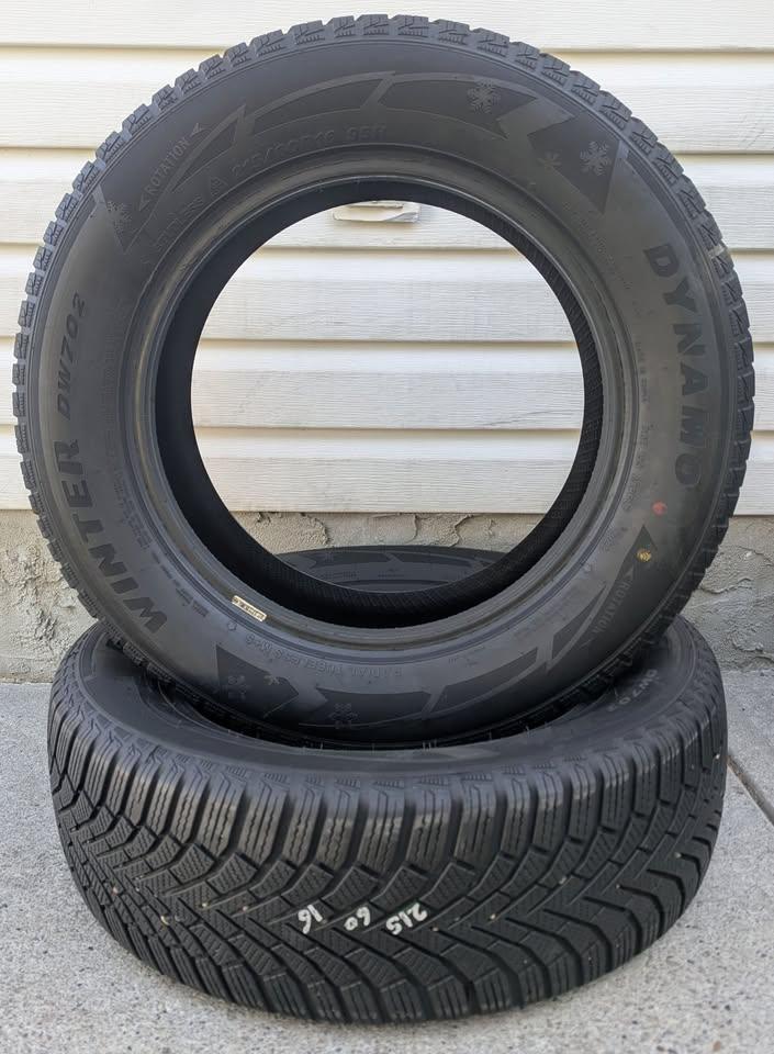 215 60 R16 M+S Dynamo Winter DW702 snowflake rated - photo 2