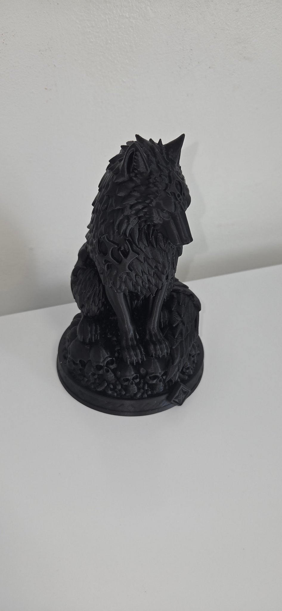 Necro Wolf Premium Sculpture - 3D Printed - photo 4
