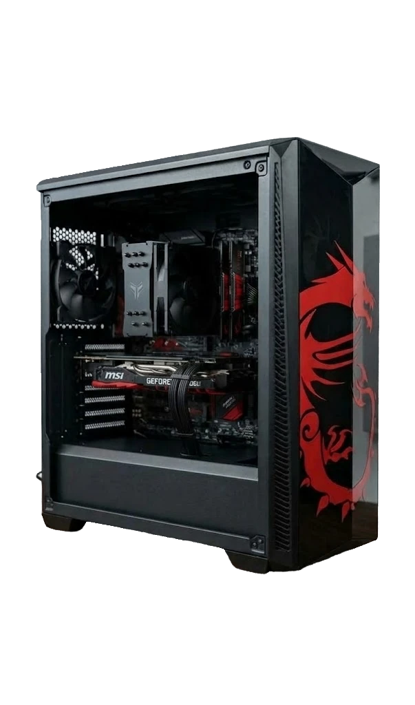 🖥️ Custom MSI Gaming PC – i7-6700K/GTX 1060/16GB DDR4/NVMe SSD