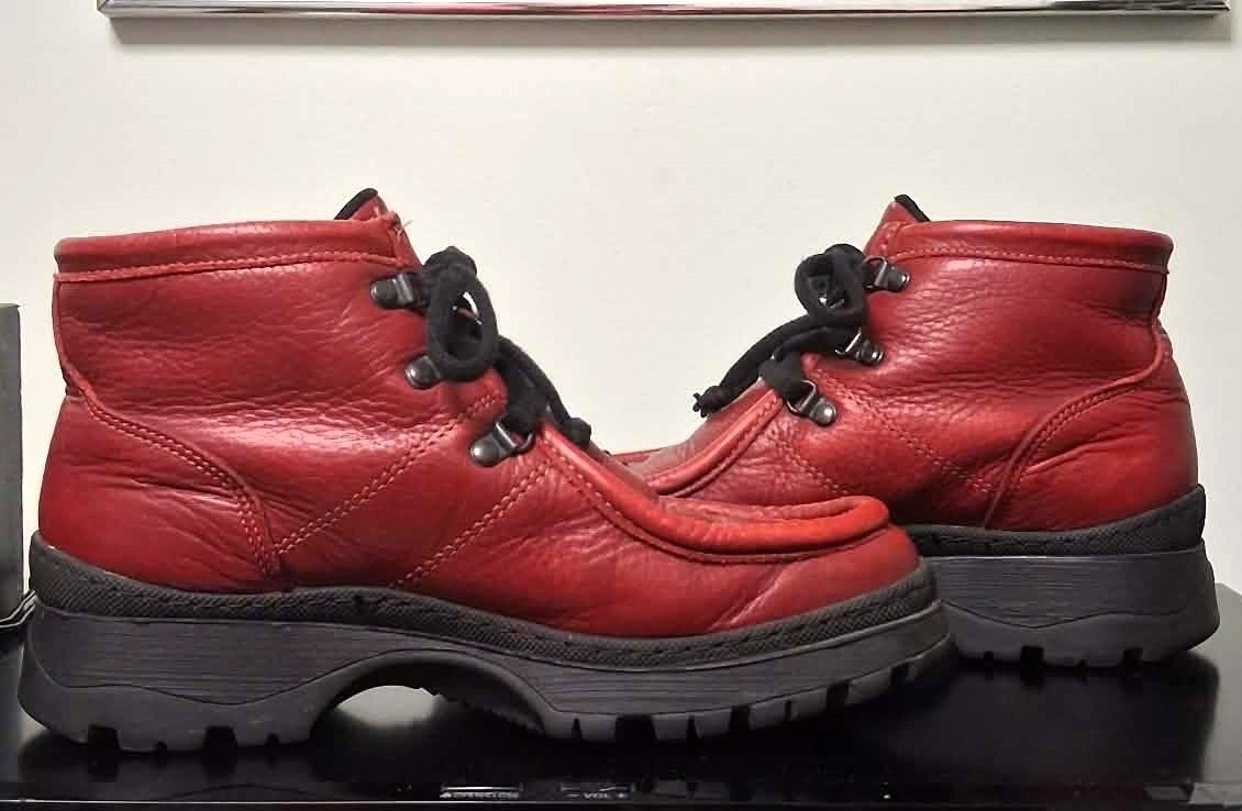 Rare Vintage Roots TUFF Boots Premium Leather Made in Canada - photo 2