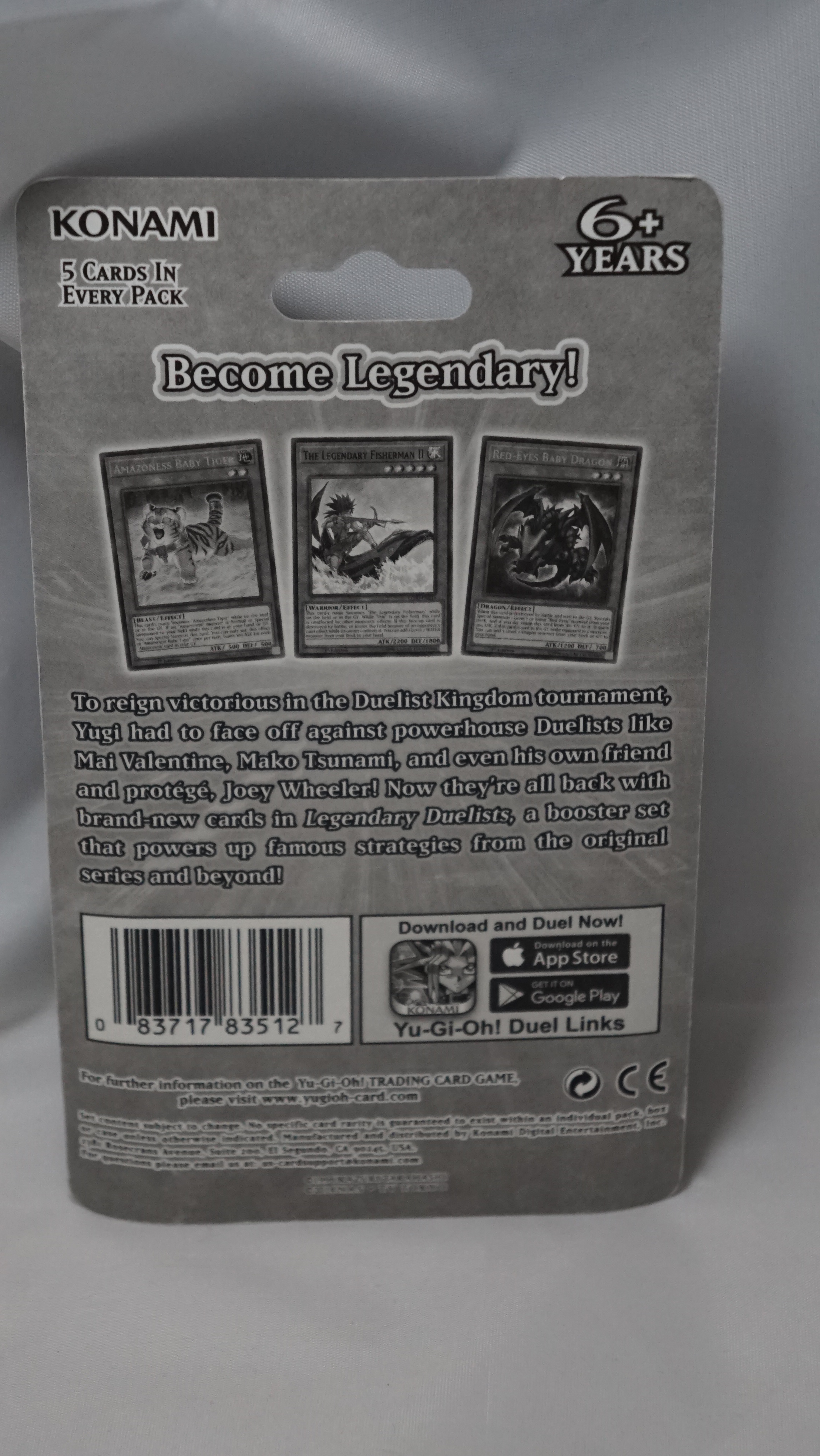 Yu-Gi-Oh Legendary Duelists 2-Pack Blister English Joey Wheeler - photo 2