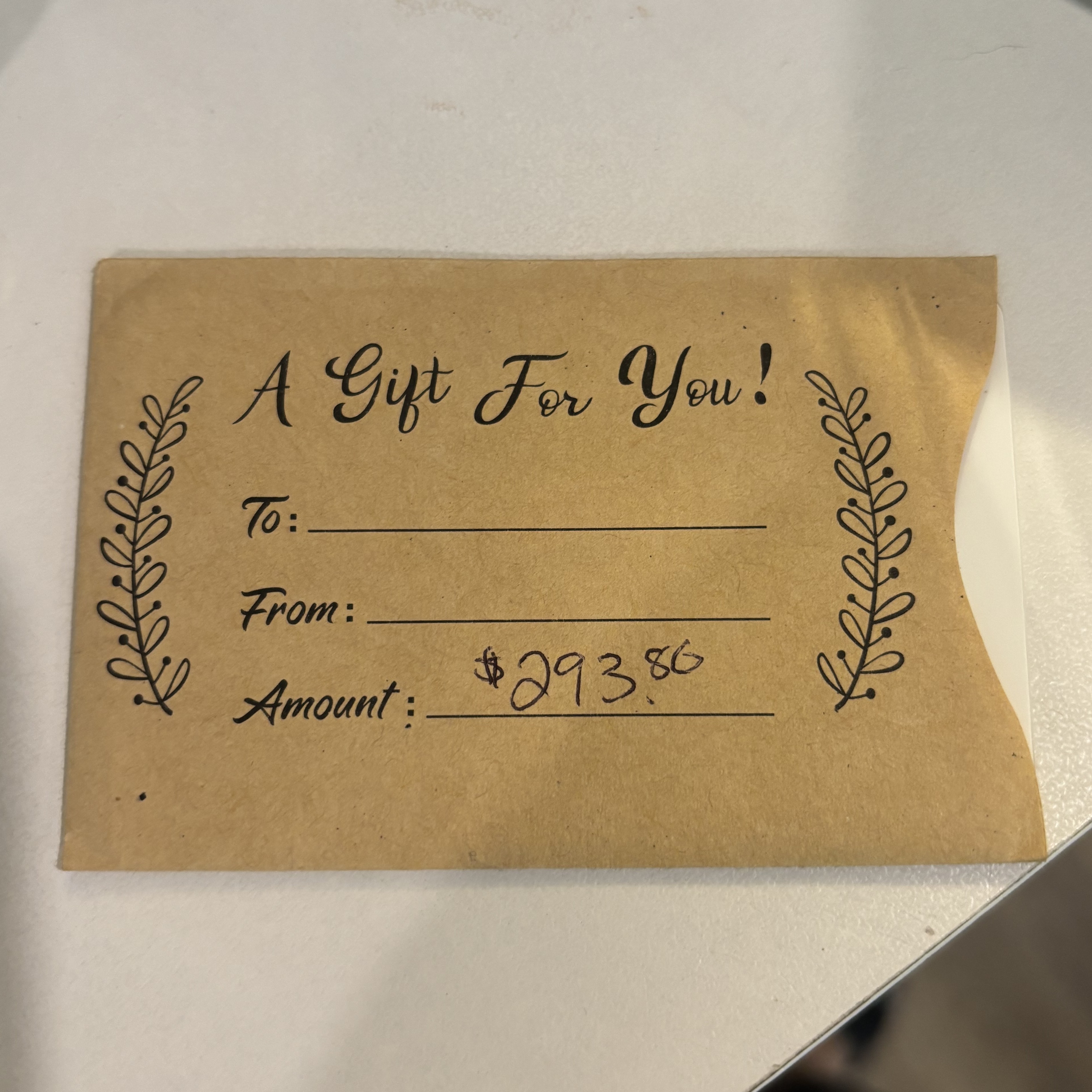 Terra Nova Nordic Spa Gift Certificate – $293.86 Value