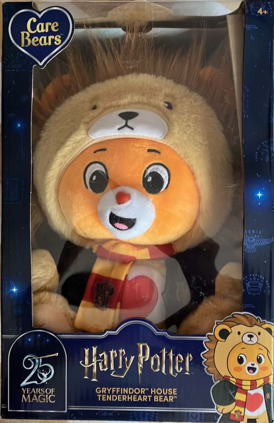 Care Bears Harry Potter Gryffindor House Tenderheart Bear 12"