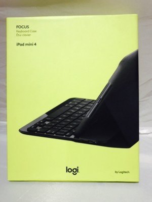 Logi Focus iPad mini 4 Keyboard Case - Black 920-007953