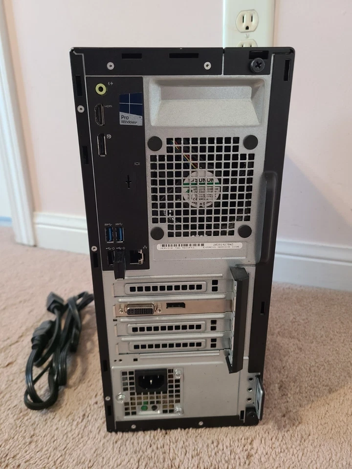 i5 65-000 PC - 16GB RAM 4GB VRAM RX550 SSD + 500 HD Wi ndows 11