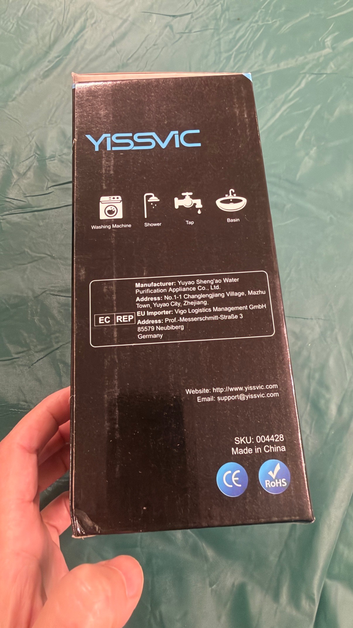 YISSVIC 15-Stage Universal Shower Filter - Brand New - photo 2