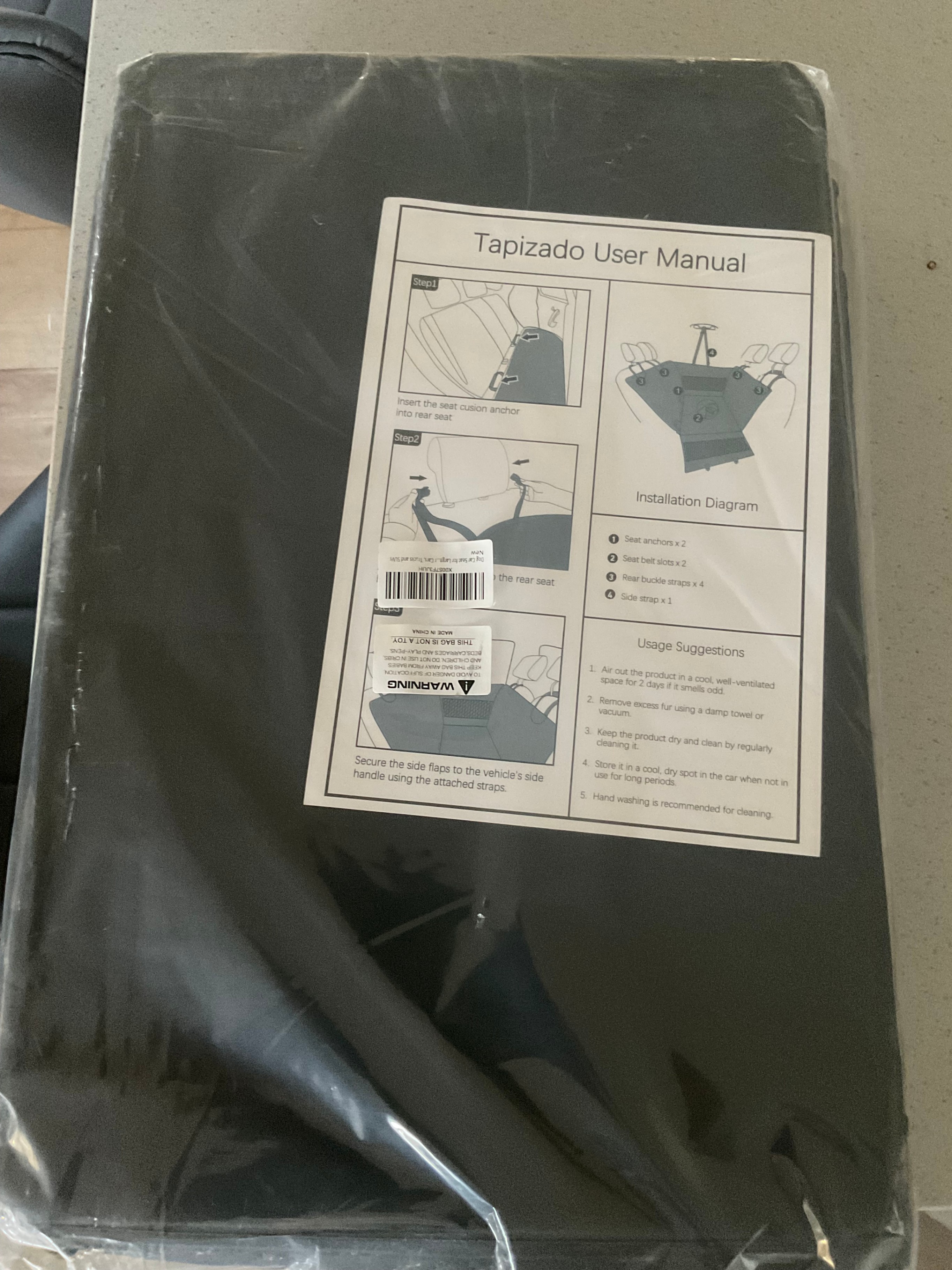 Large Dog Car Seat