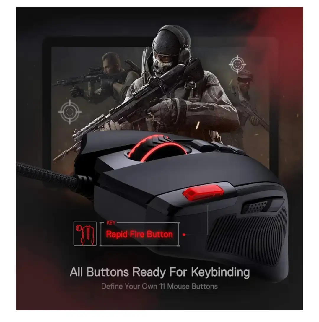 Redragon M612 Predator RGB Gaming Mouse - photo 4