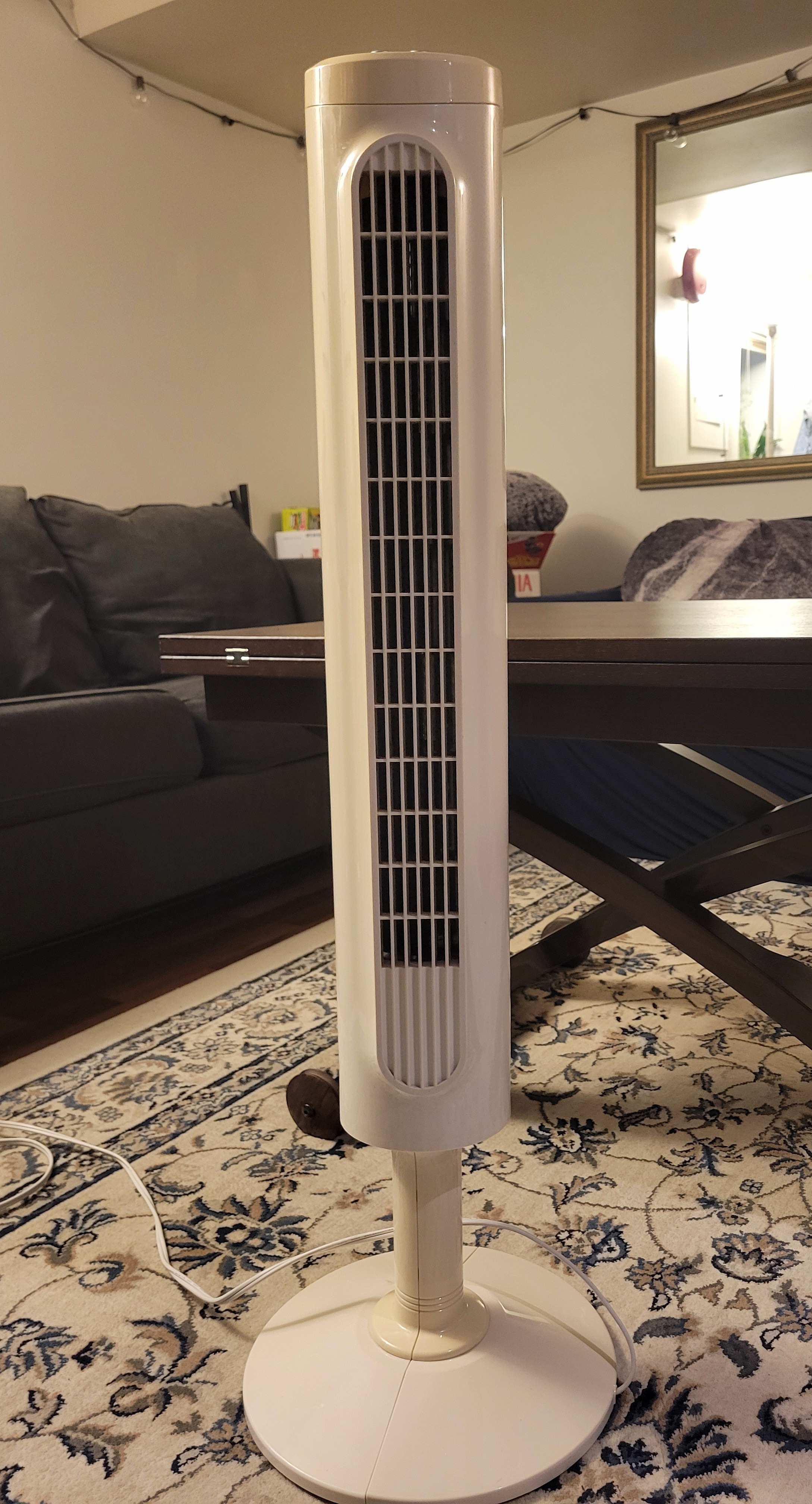 Honeywell 38" Comfort Control Tower Fan (Model HYF023WC) - photo 2