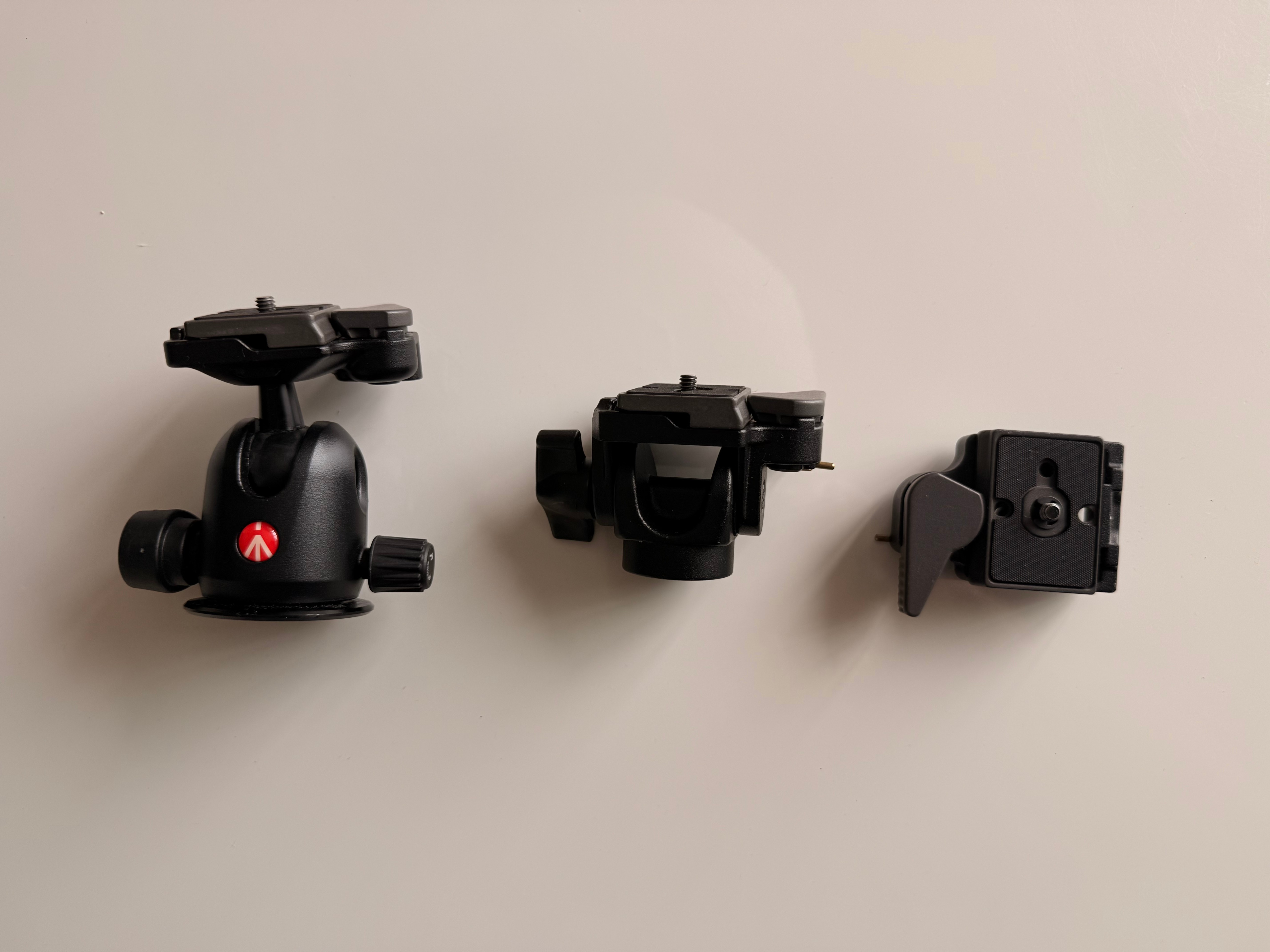 Manfrotto Camera Quick Release Tripod Heads