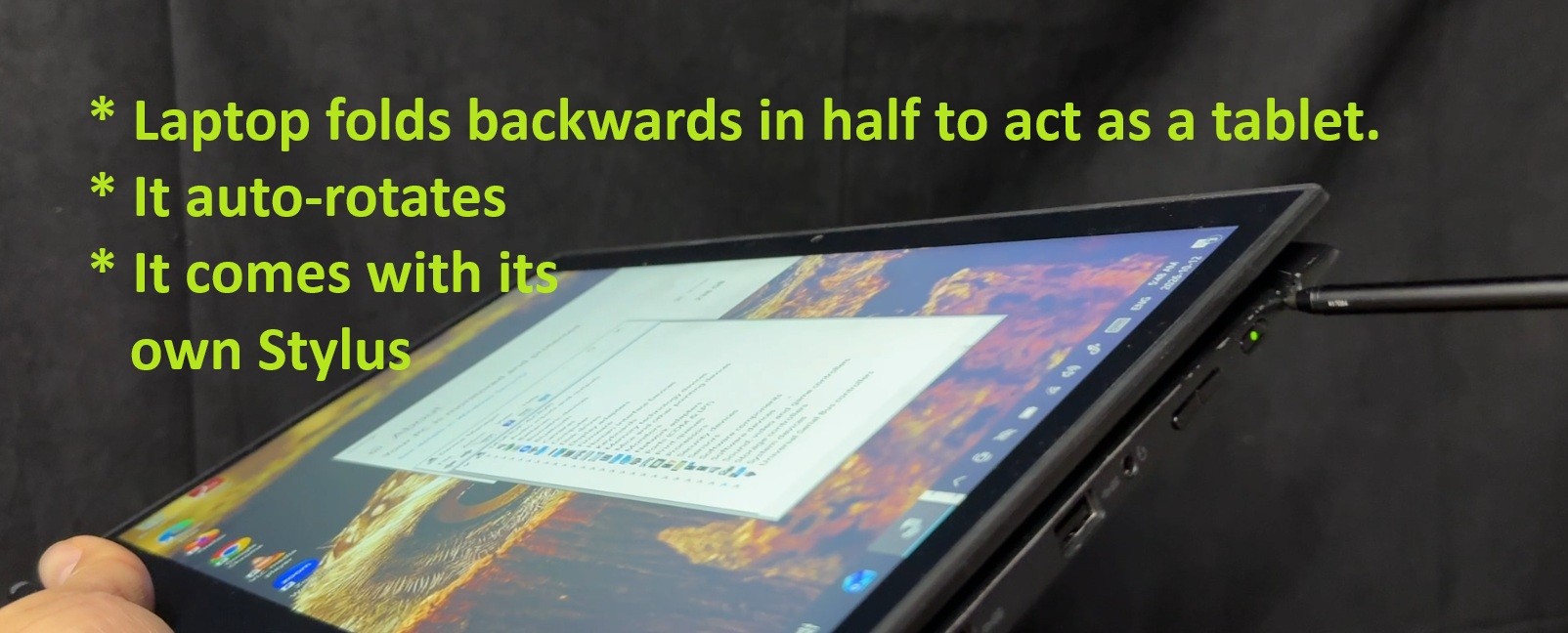 $80 REFURBISHED AS IS - Lenovo ThinkPad X1 Yoga Laptop - photo 2
