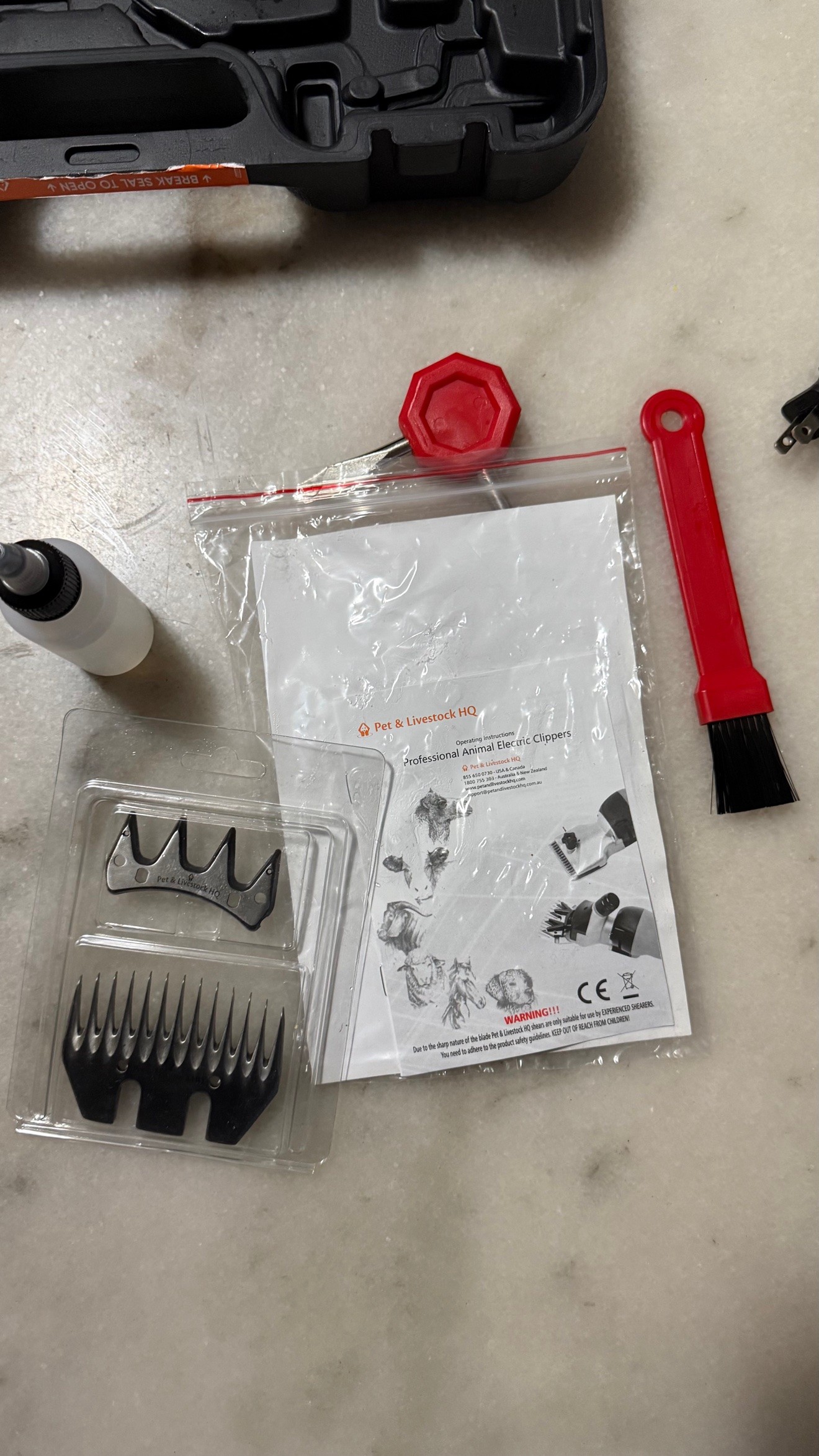 380W Electric Clipper for Fur Coats + 2 Blades - photo 5