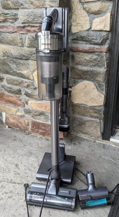 Vacuum, cordeless, Samsung Jet Cordless Stick Vac, 2 batteries
