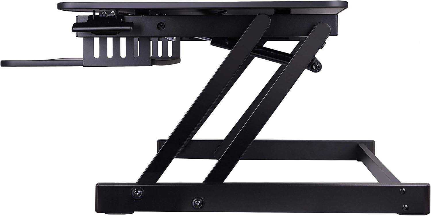 Rocelco 32" Sit-Stand Adjustable Desk Riser & Retract Keyboard - photo 5