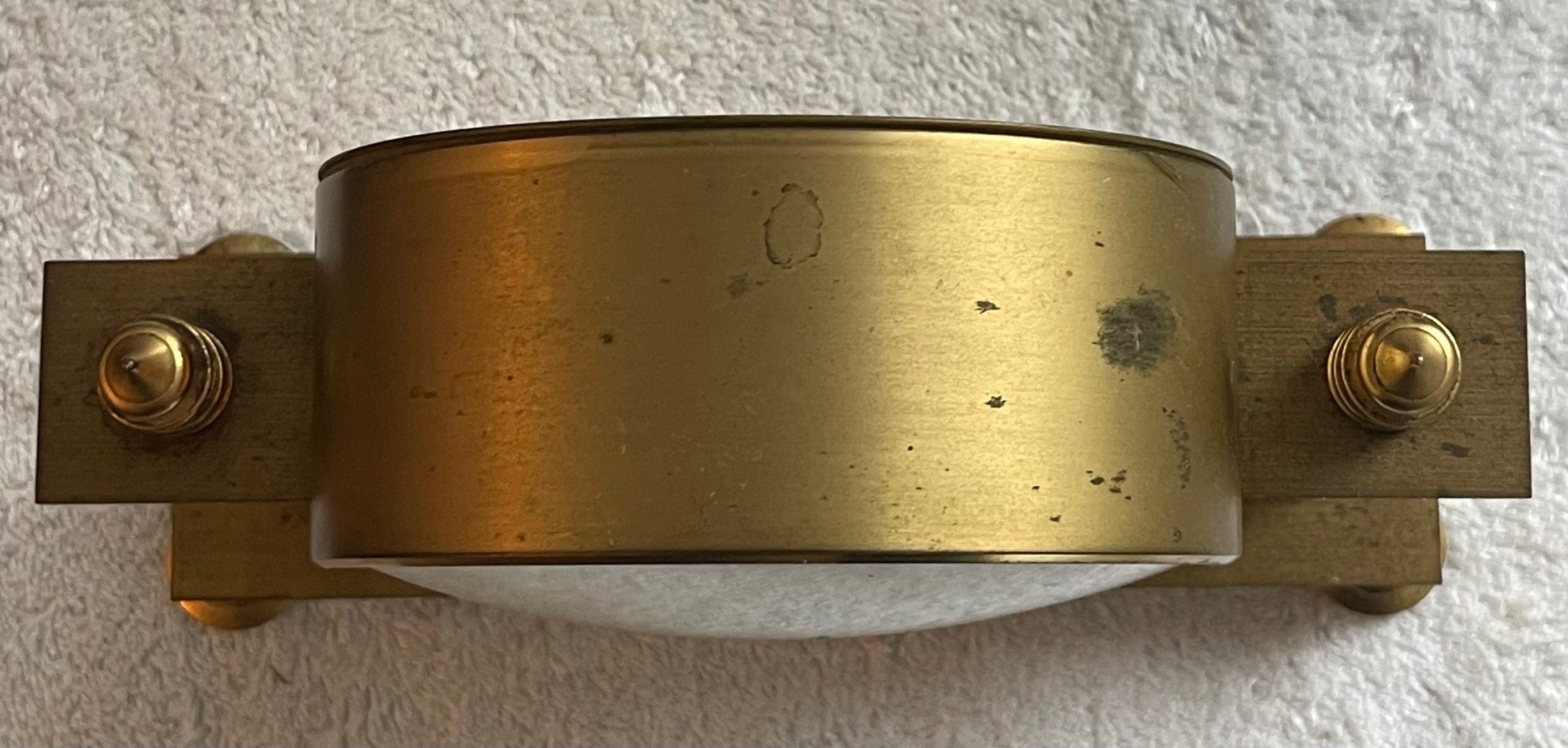 Vintage Working Schatz Elexacta German Brass Clock - photo 4