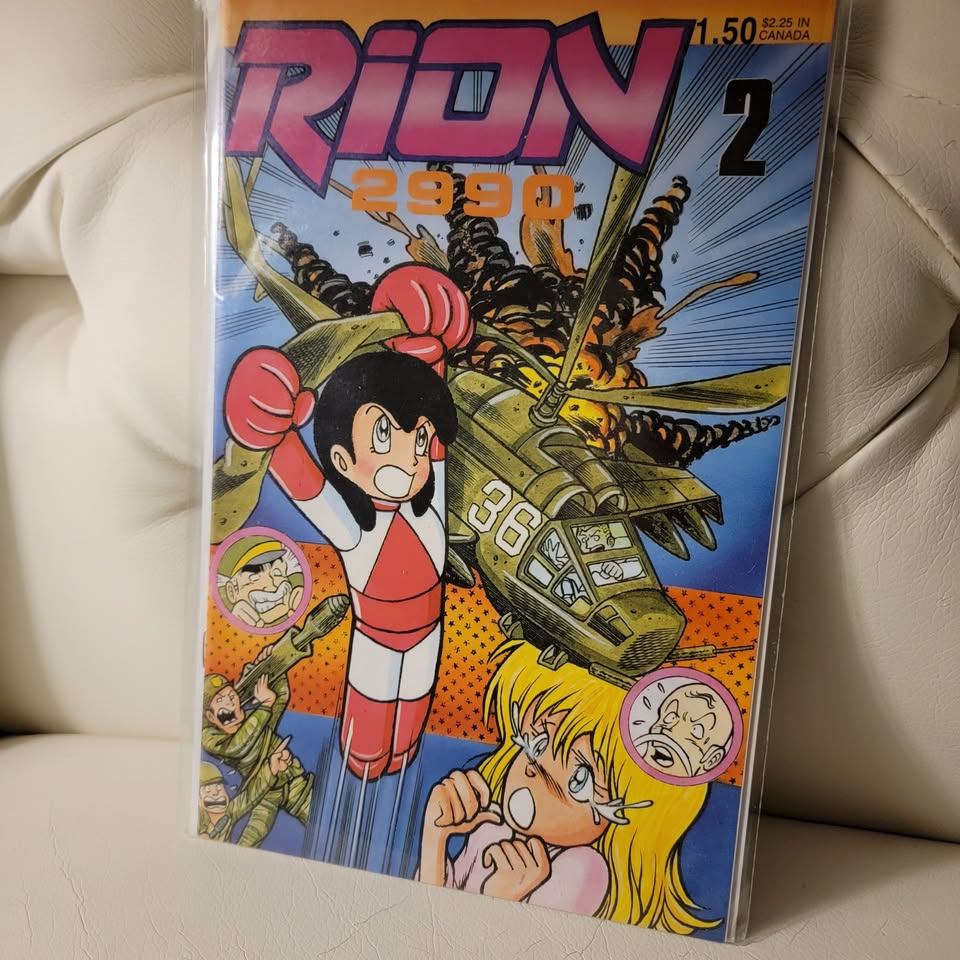 Rion 2990 #2 (1986) Indie Comic - Bagged