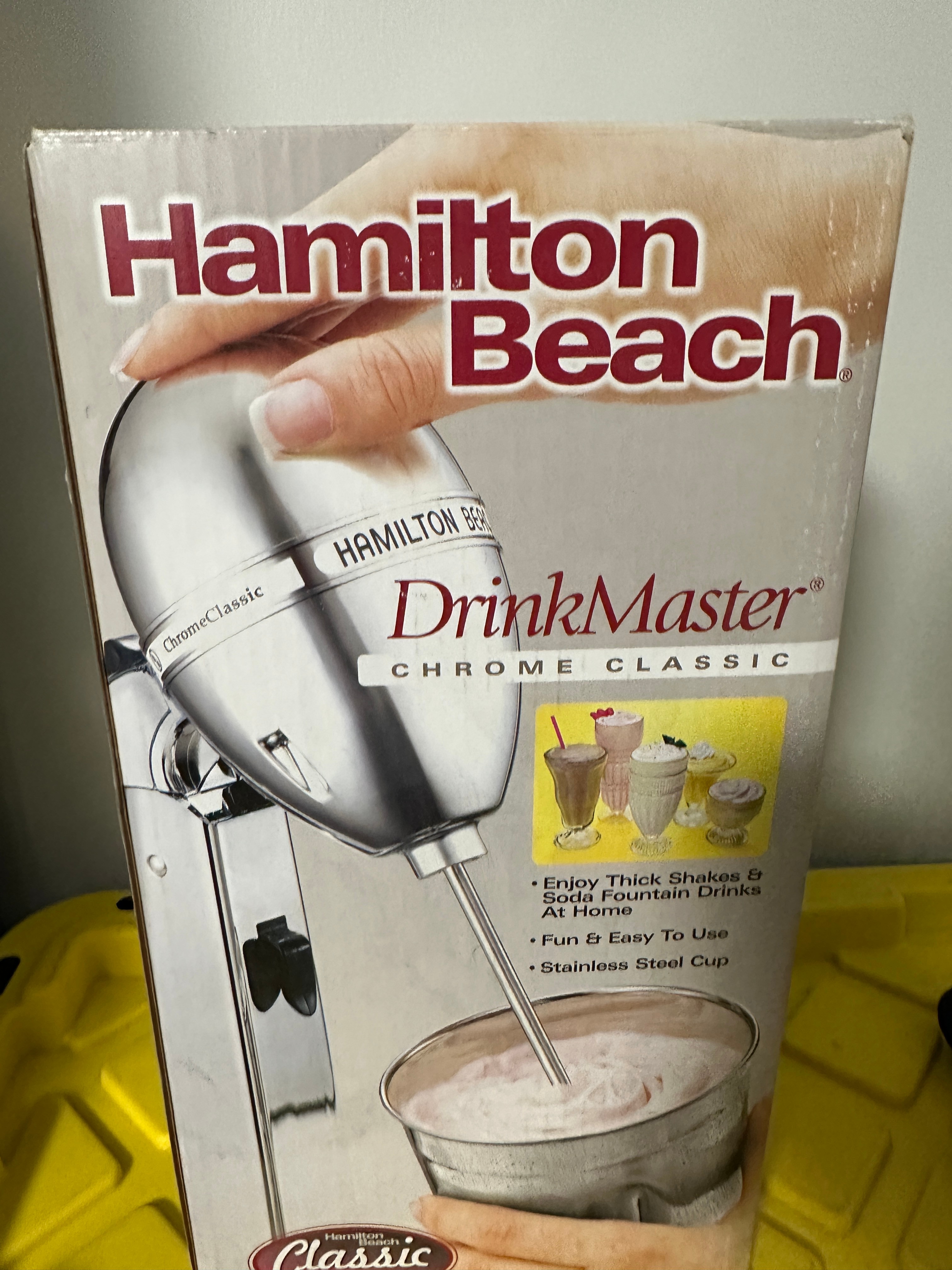 Brand New Hamilton Beach DrinkMaster Milkshake Mixer (In Box)