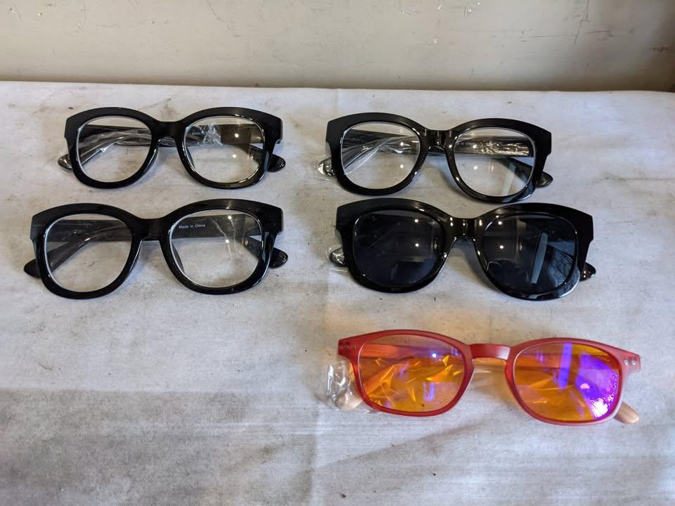 Computer Glasses Blue Light Filter Eyeglasses, 0 degree,