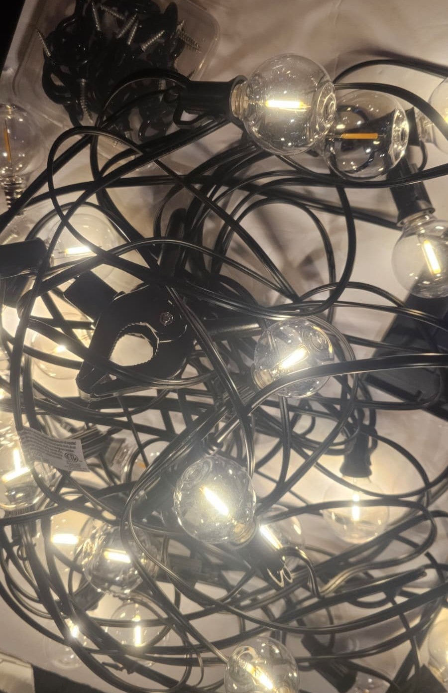 NEW Brightown 58FT Solar Outdoor String Lights - photo 5