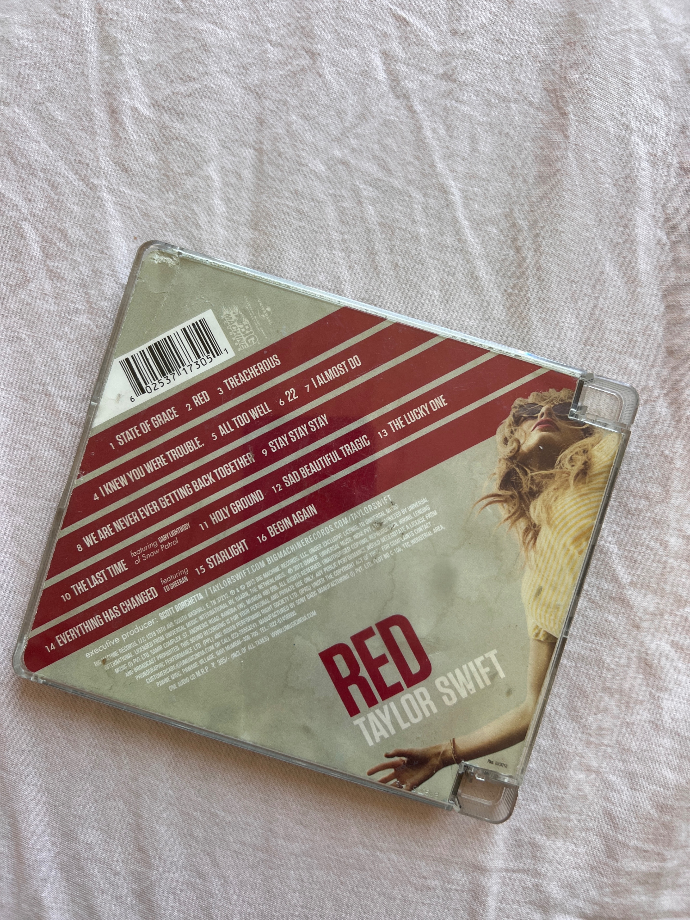 Taylor Swift RED CD - photo 2
