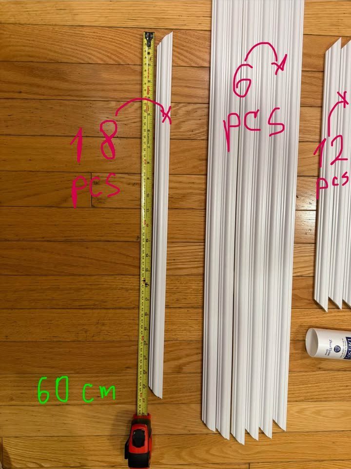 MSRP 320$, NEW (white) Birdeco Peel and Stick Pre-cut wall - photo 2