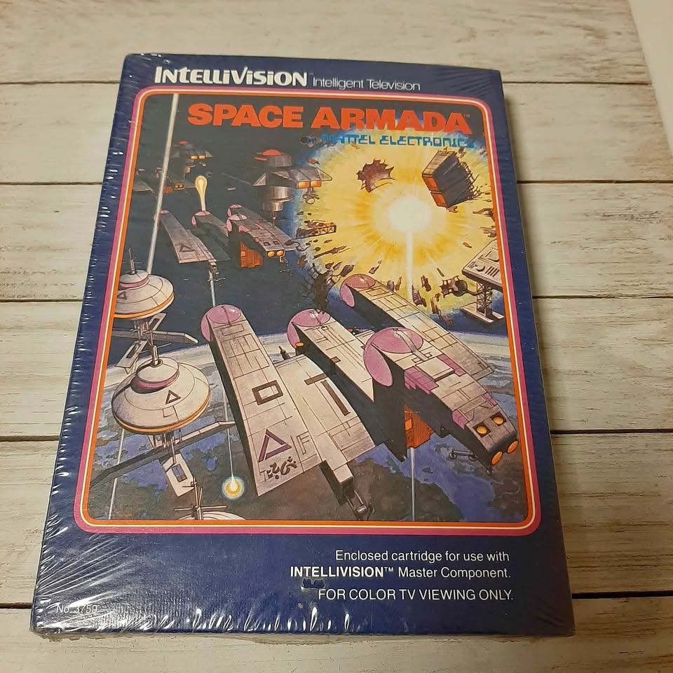 New Factory Sealed 1980's Intellivision video game cartridge