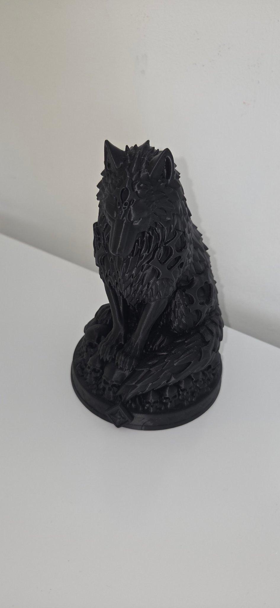 Necro Wolf Premium Sculpture - 3D Printed