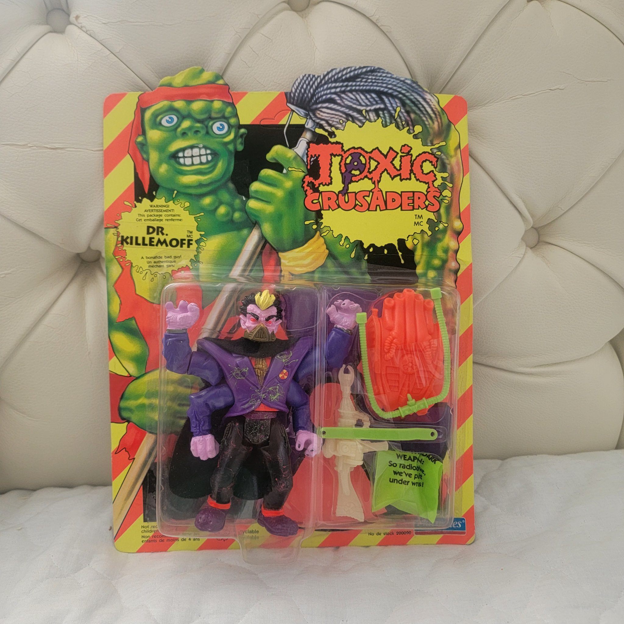 Toxic Crusaders Dr Killemoff sealed Playmates 1991 MOC