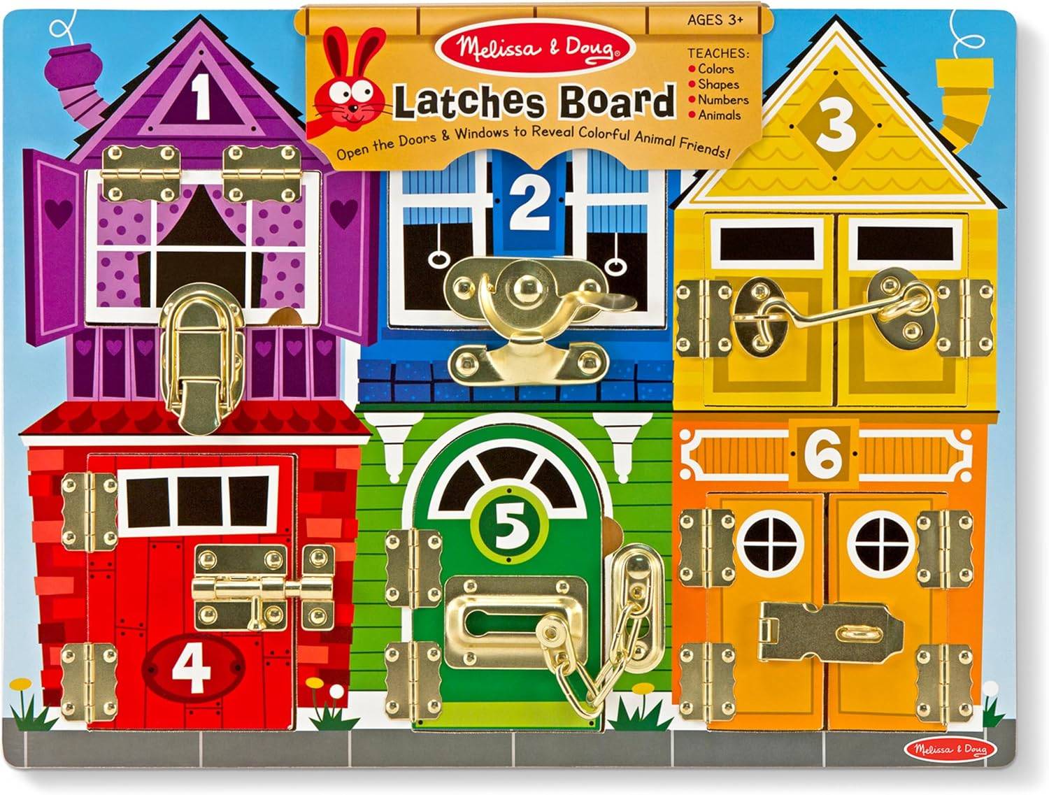 Melissa & Doug Latches Wooden Activity Board for toddler - photo 2