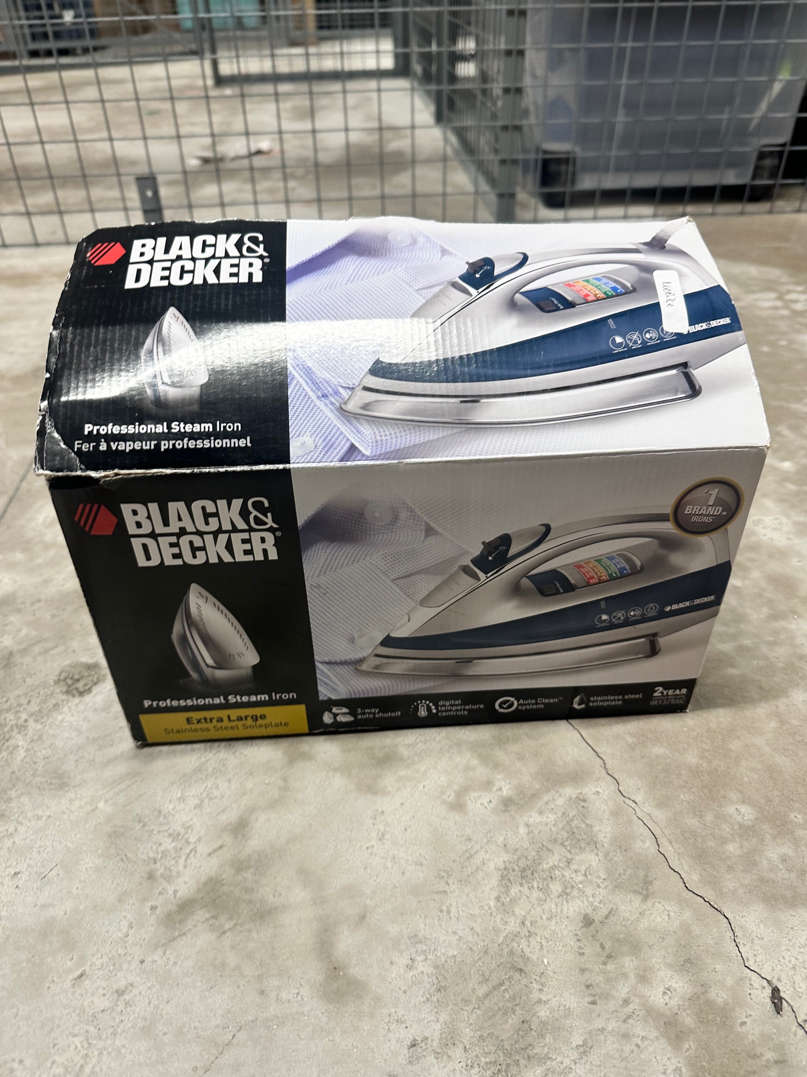 Black & Decker Professional Steam Iron