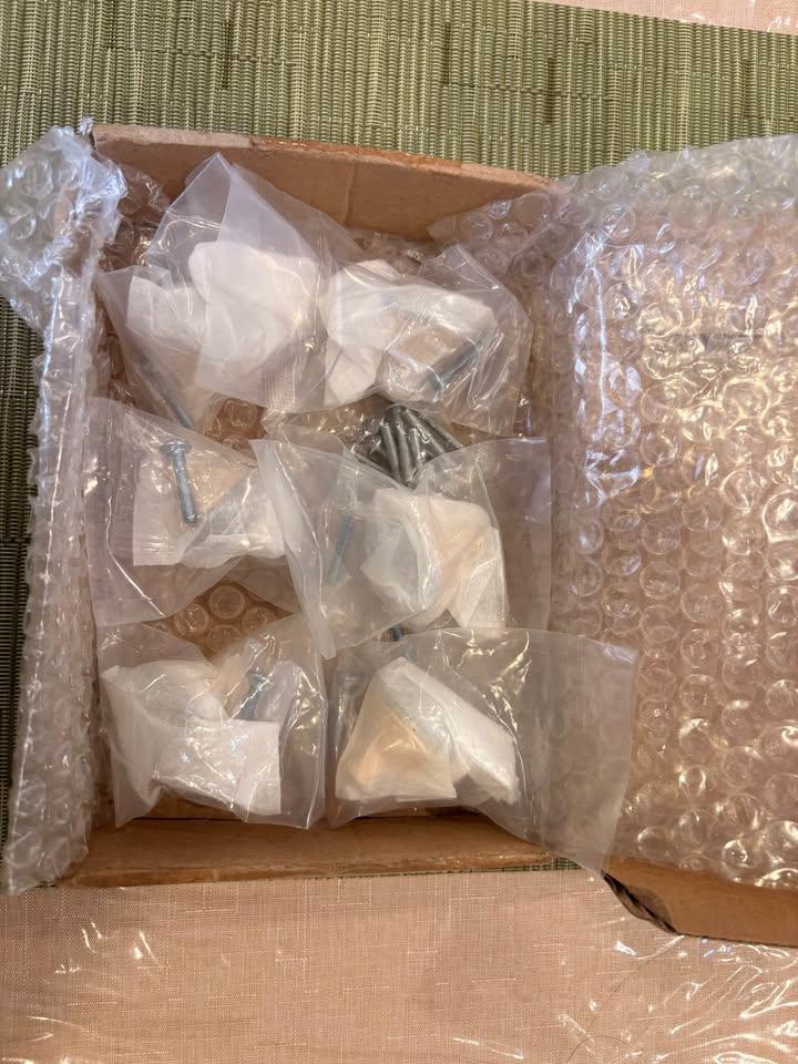 Set of 6 Crystal Cabinet Knobs - photo 4