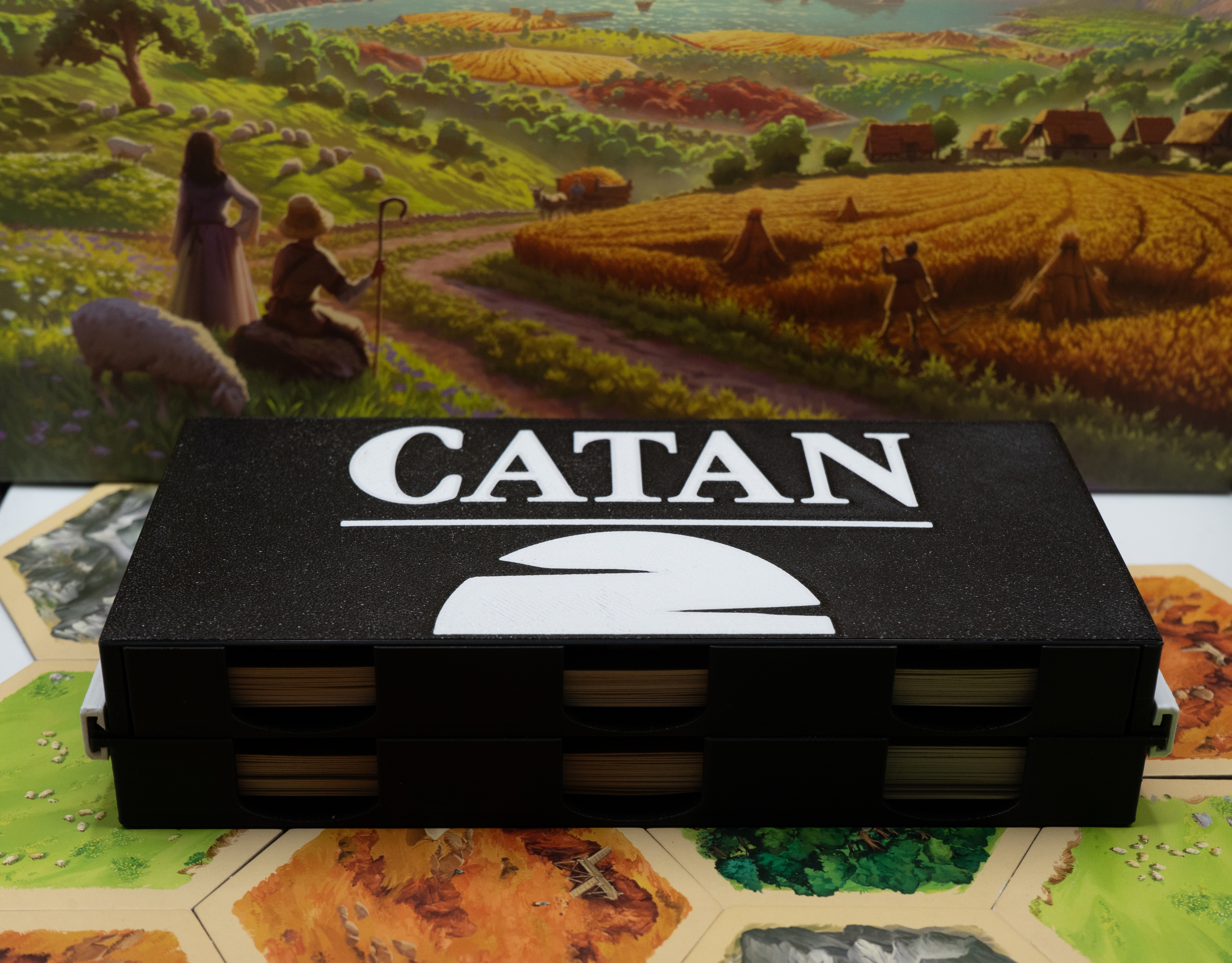 Catan Card Holder Box – Locking Design - photo 3