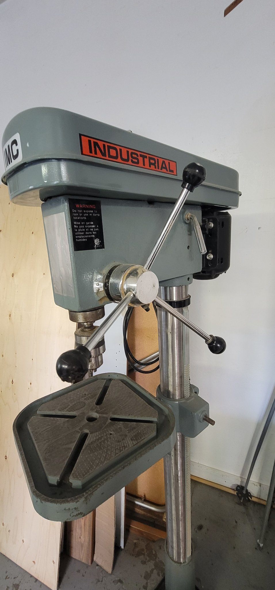 IMC Industrial Floor Drill Press - photo 2