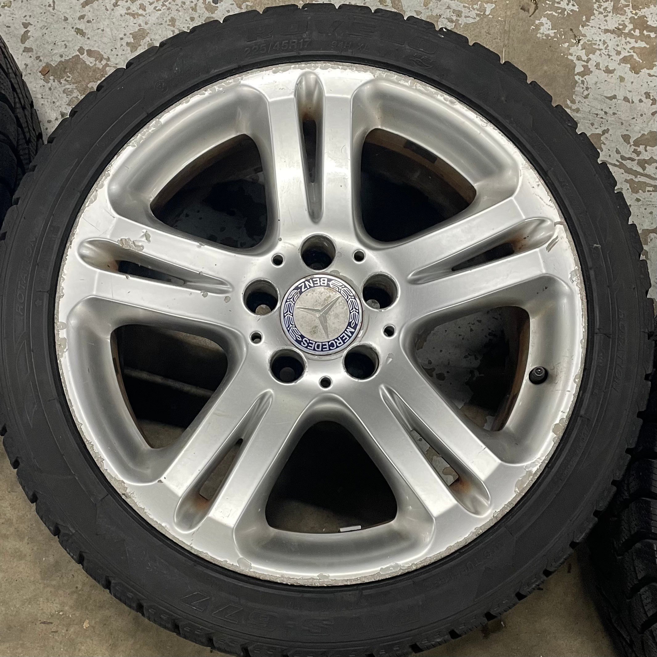 17 Inch Mercedes Winter Package - photo 4