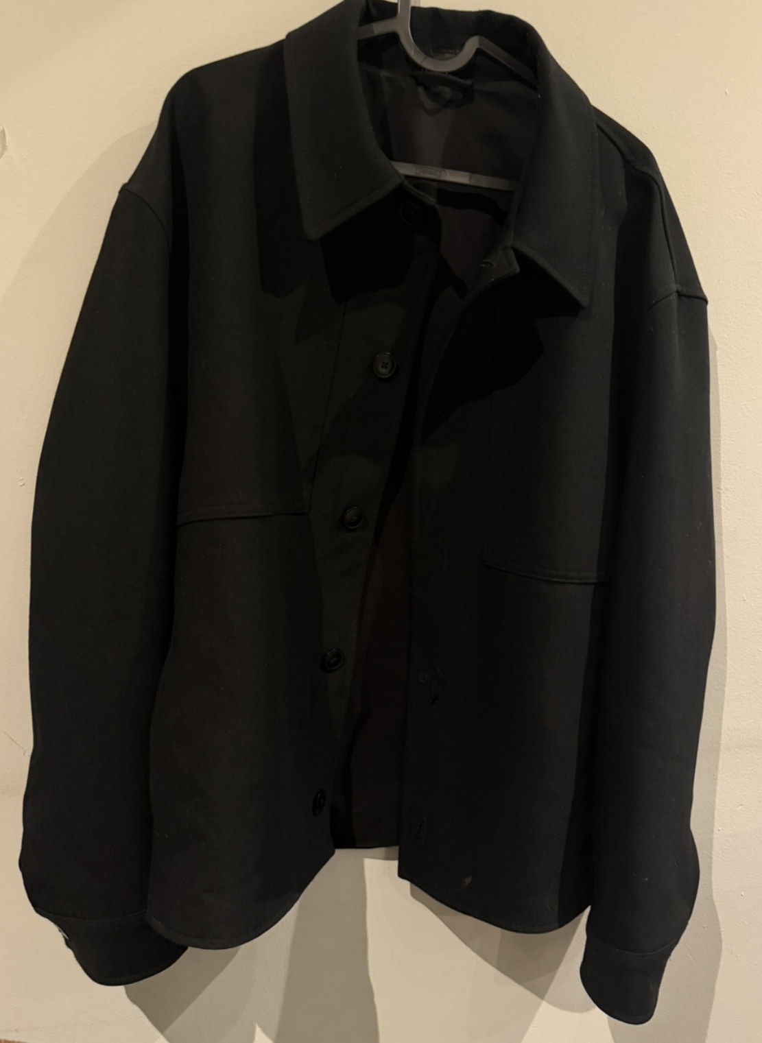 Zara black button-up jacket - photo 2