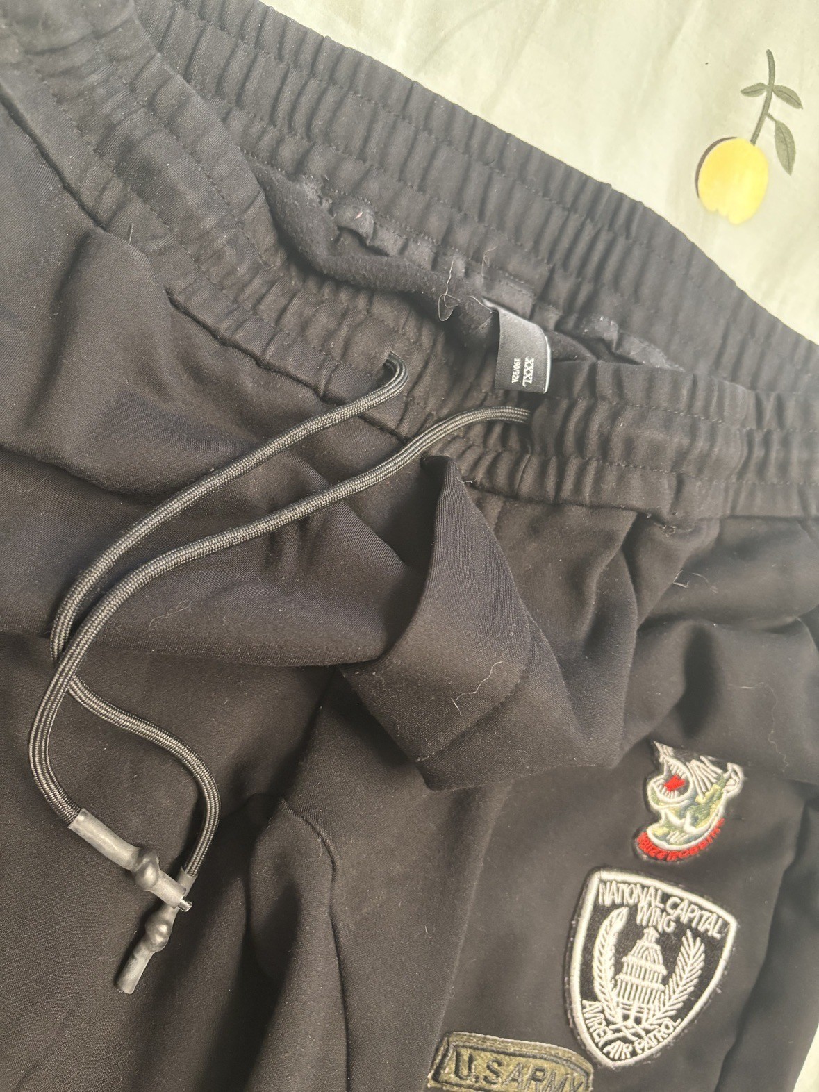 2 men's black sweatpants — PINLI XXL & XXXL (like new) - photo 4