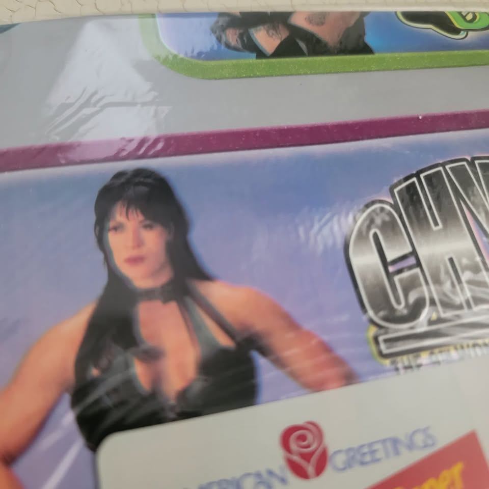 Vintage WWF Attitude Era Gift Wrap Sealed — Rock Chyna Road Dogg - photo 3