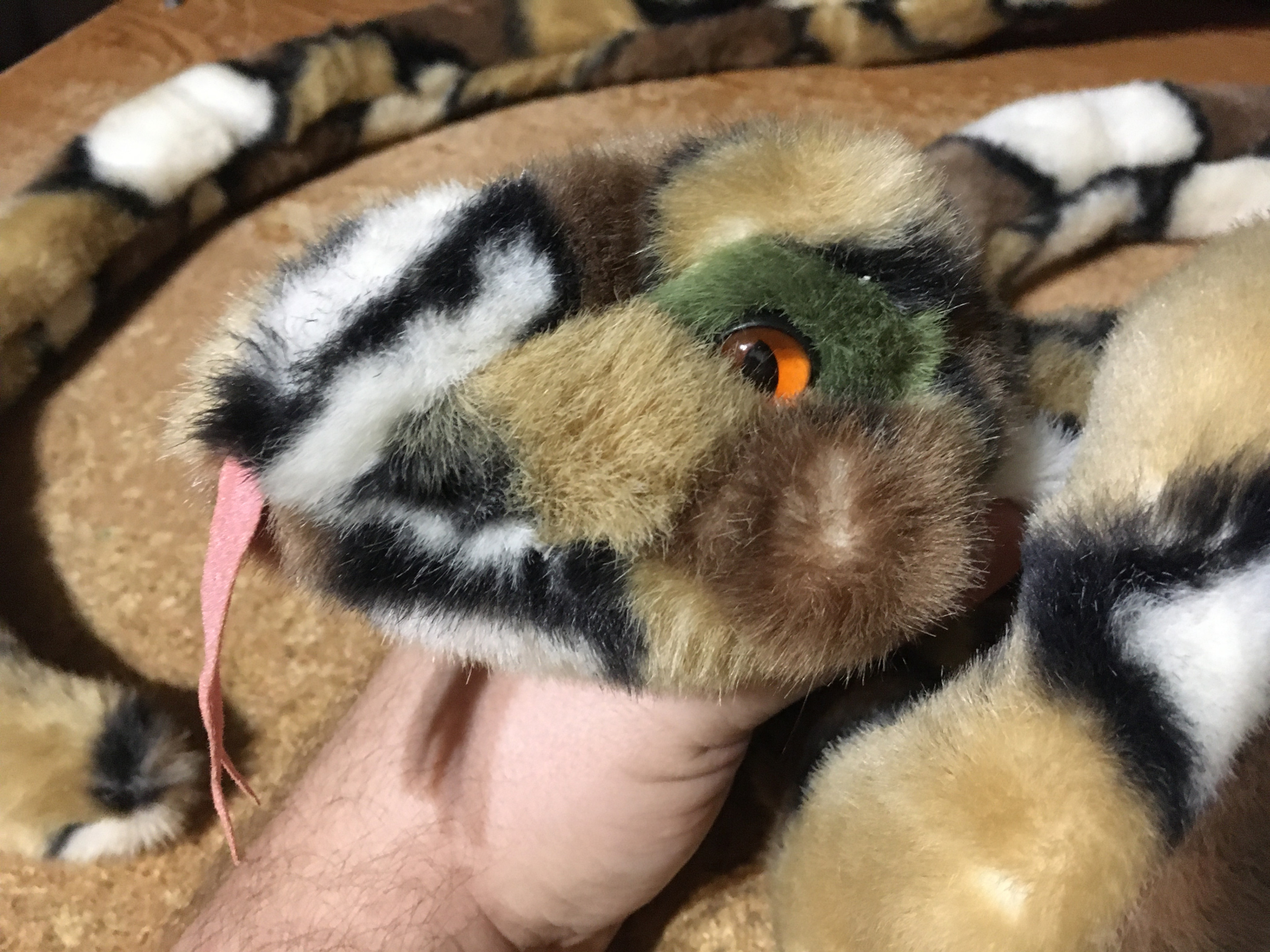 VINTAGE FIESTA PLUSH 73' 2ASST BOA CONSTRICTOR SNAKE A40197 - photo 5