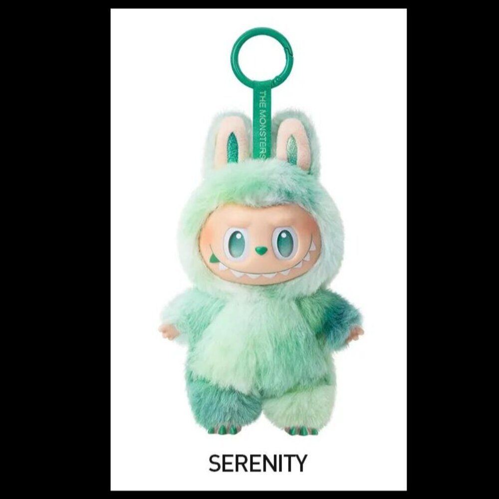 Labubu Big Into Energy Serenity Green Plush Doll NWT Sealed