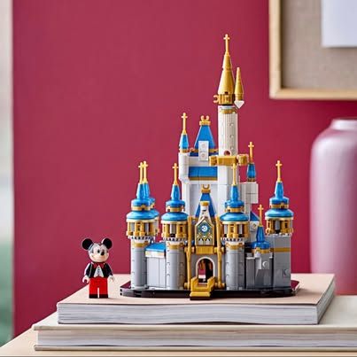 LEGO 40478 Mini Disney Castle - Built w/ Mickey, Box & Manual