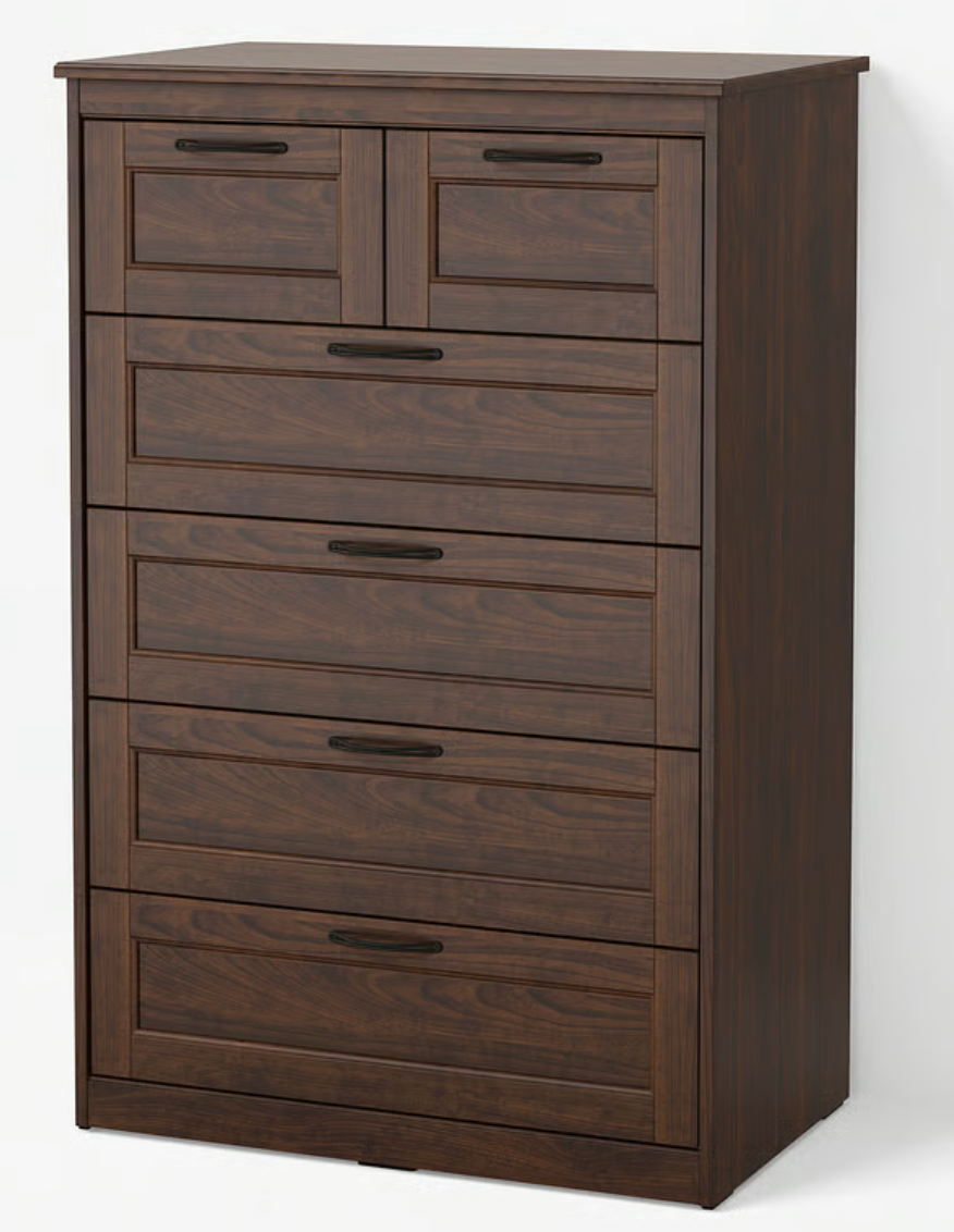 IKEA "SONGESAND" 6 Piece Dresser