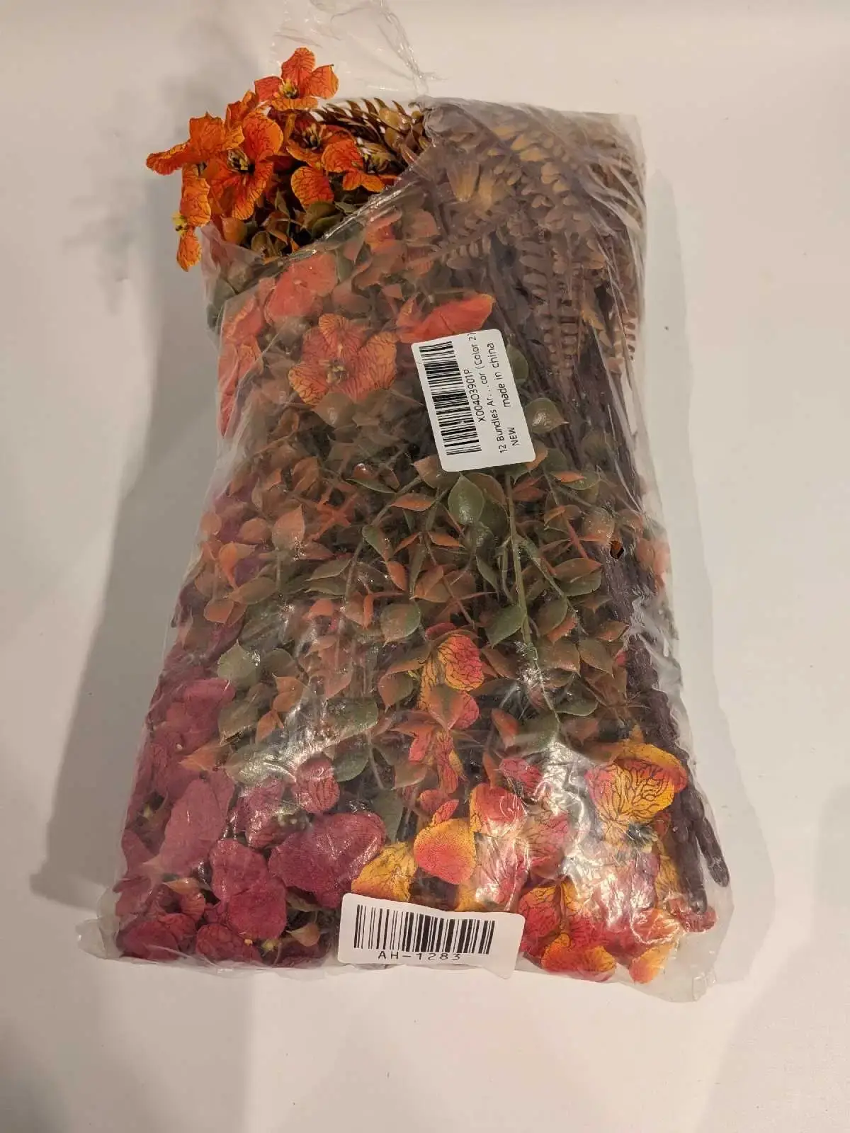 12 Bundles Artificial Flowers (Color 2)