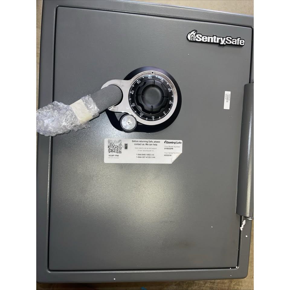 SentrySafe SFW205DPB Fireproof Safe Combo Lock