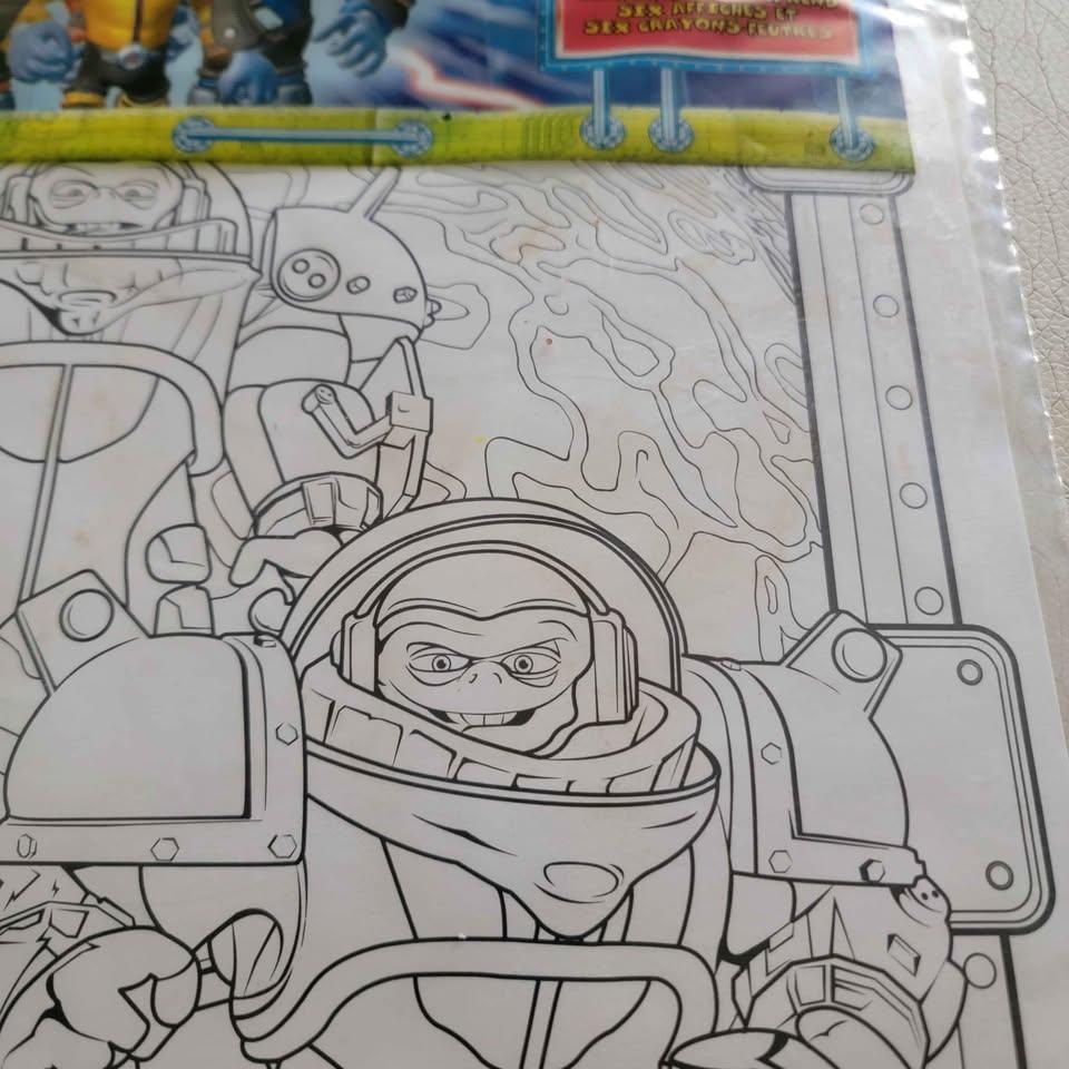 vintage Butt-Ugly Martians "Doodle Bag Mini Valise" activity - photo 2