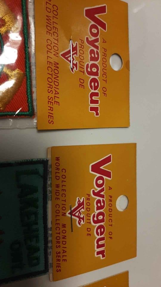 1980s Ontario souvenir travel patches lot - photo 2